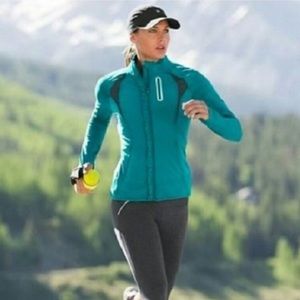 Athleta Prevail Full Zip Running Active Jacket